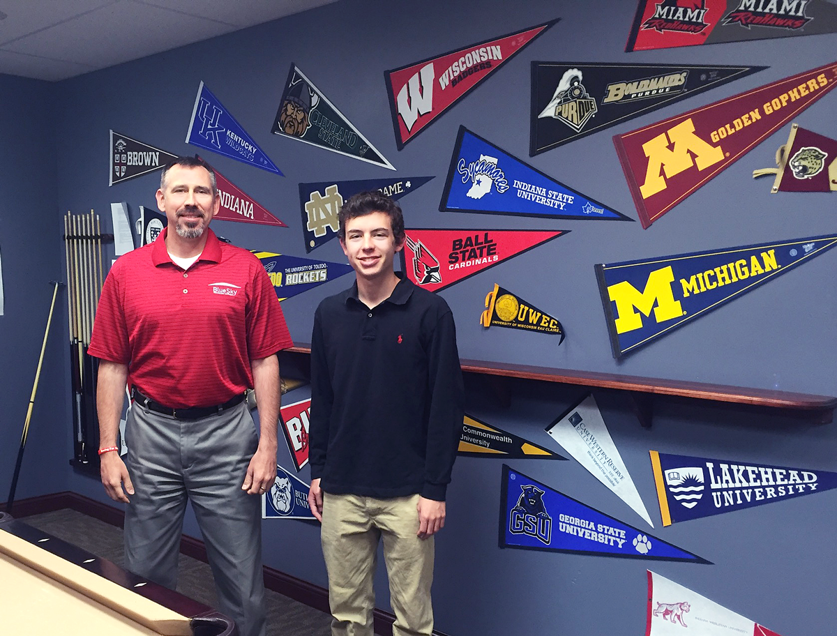 BlueSky Continues to Proudly Support Noblesville High School Internship Program